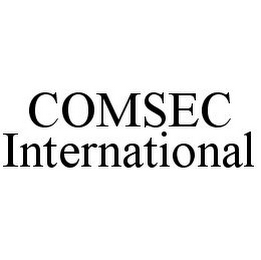 COMSEC INTERNATIONAL