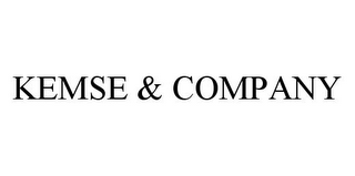 KEMSE & COMPANY