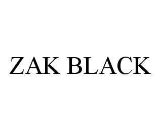 ZAK BLACK