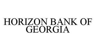 HORIZON BANK OF GEORGIA