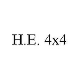 H.E. 4X4