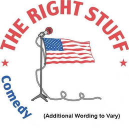 THE RIGHT STUFF COMEDY