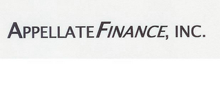 APPELLATEFINANCE, INC.