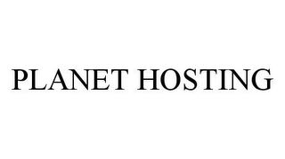 PLANET HOSTING