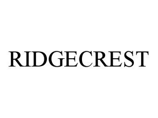 RIDGECREST