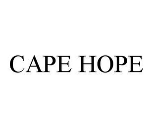 CAPE HOPE