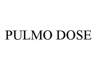 PULMO DOSE