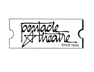 PENTACLE THEATRE SINCE 1954