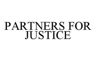 PARTNERS FOR JUSTICE