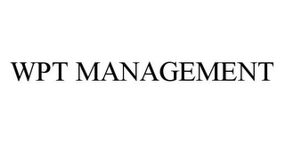 WPT MANAGEMENT