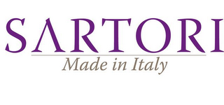 SARTORI MADE IN ITALY