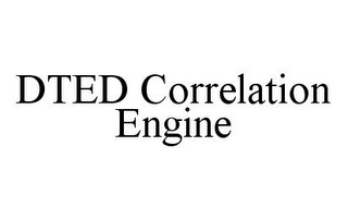 DTED CORRELATION ENGINE