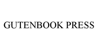 GUTENBOOK PRESS