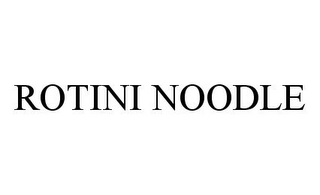 ROTINI NOODLE