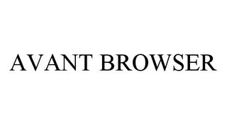 AVANT BROWSER