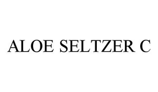 ALOE SELTZER C