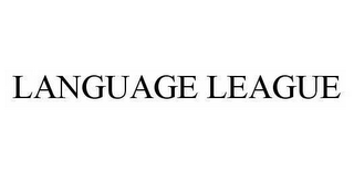 LANGUAGE LEAGUE