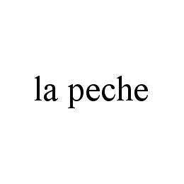 LA PECHE