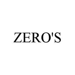 ZERO'S