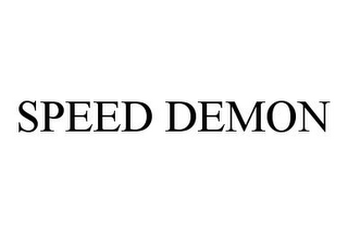 SPEED DEMON