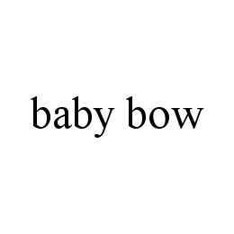 BABY BOW