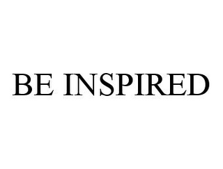 BE INSPIRED