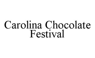 CAROLINA CHOCOLATE FESTIVAL