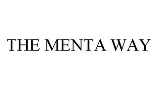 THE MENTA WAY