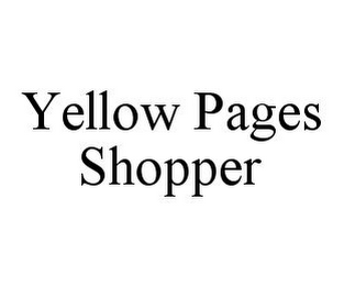 YELLOW PAGES SHOPPER