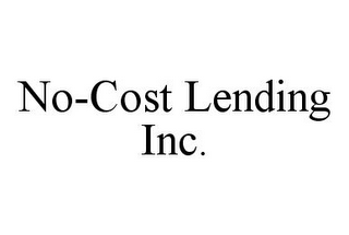 NO-COST LENDING INC.