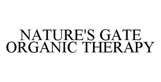 NATURE'S GATE ORGANIC THERAPY