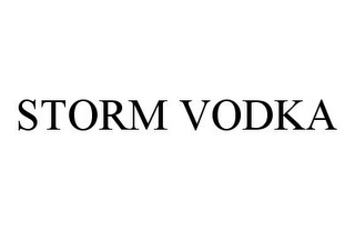 STORM VODKA