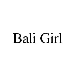 BALI GIRL