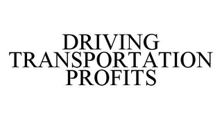 DRIVING TRANSPORTATION PROFITS