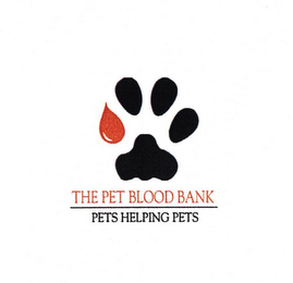 THE PET BLOOD BANK PETS HELPING PETS