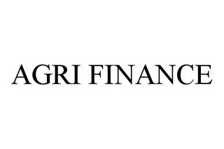 AGRI FINANCE