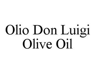 OLIO DON LUIGI OLIVE OIL