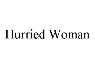 HURRIED WOMAN