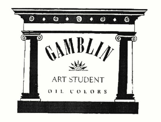 GAMBLIN ART STUDENT OIL COLORS