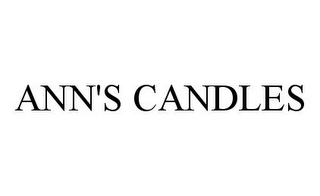 ANN'S CANDLES