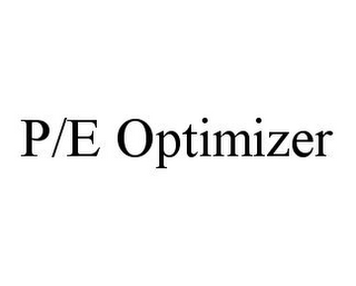 P/E OPTIMIZER