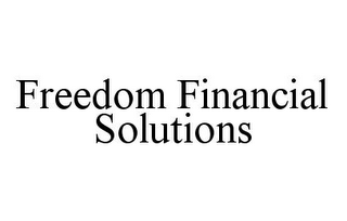 FREEDOM FINANCIAL SOLUTIONS