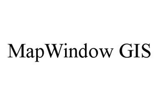 MAPWINDOW GIS