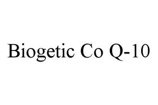 BIOGETIC CO Q-10