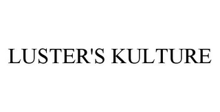 LUSTER'S KULTURE