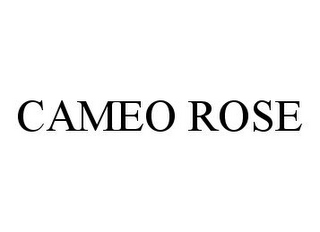 CAMEO ROSE