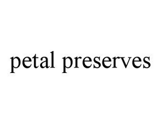 PETAL PRESERVES