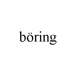 BÖRING