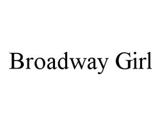 BROADWAY GIRL