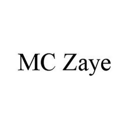 MC ZAYE